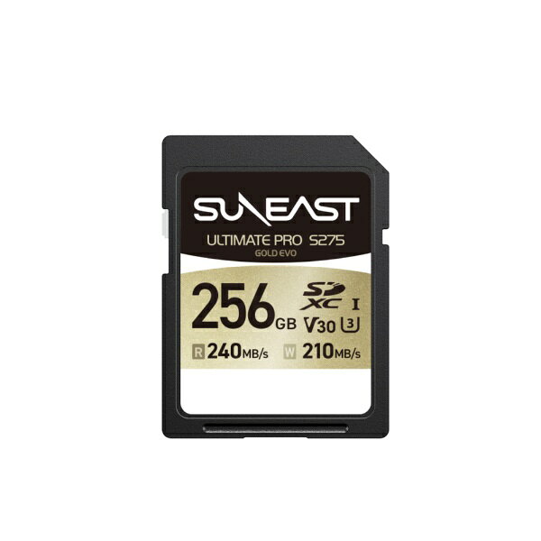 PCへのデータ取り込みをスピーディーに 最大読み出し速度240MB/s※の高速転送に対応。大量の写真や4K動画もPCへスピーディーに転送できます。 【4K動画対応】V30/U3で安定した記録をサポート V30/U3規格に対応し、4K動画撮影や高速連写など、高い書き込み速度が求められる撮影にも適しています。 水・衝撃・X線からデータを保護 防水・耐衝撃・耐X線のタフネス仕様。旅行先や屋外での撮影時も大切なデータをしっかり保護します。 長く使える安心設計 国内メーカーならではの厳格な品質管理と安心の5年間保証で、長期間安心してお使いいただけます。 ※最大転送速度は、DDR275モードに対応したカードリーダーおよび使用環境での測定値です。実際の速度はご使用の環境により異なります。