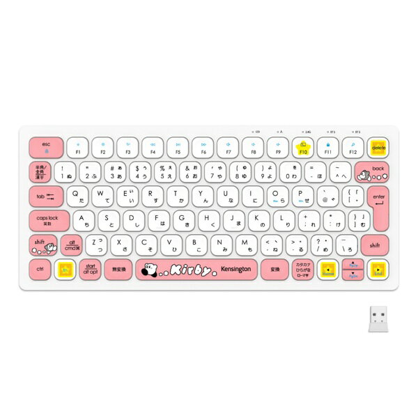 Kensington ケンジントン キーボード 星のカービィ(Chrome/iOS/Mac/Windows対応) ダッシュ K75579JP
