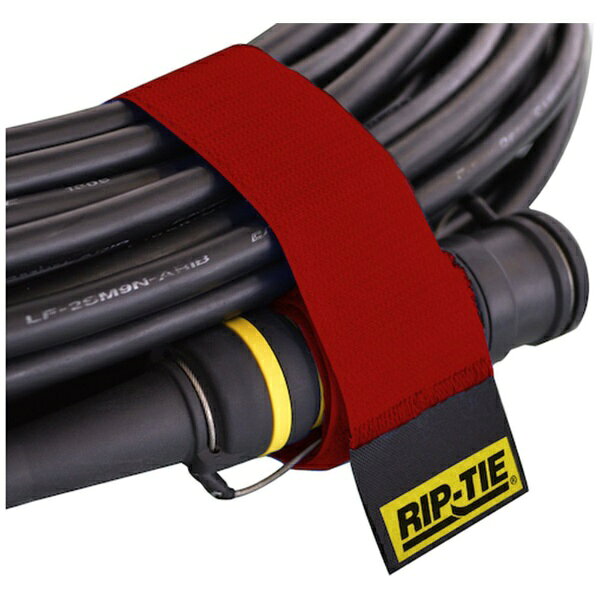 RIP-TIE｜リップタイ オプティカルラップ 38mmX450mm 50本入 赤 RIP-TIE 赤 OP-22-050-RD