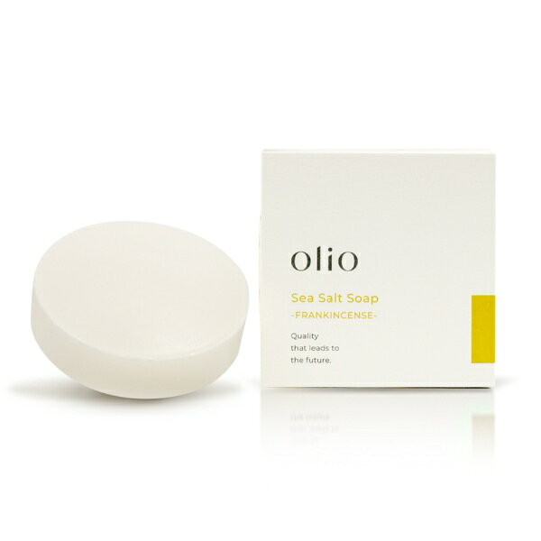 OLIO Sea Salt Soap -FRANKINCENSE-（塩石けん フランキンセンス）