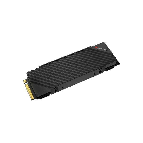 Verbatim（バーベイタム） Verbatim内蔵SSD M.2 Gen4x4 ヒートシンク付 2TB_49368-J Verbatim（バーベイタム）