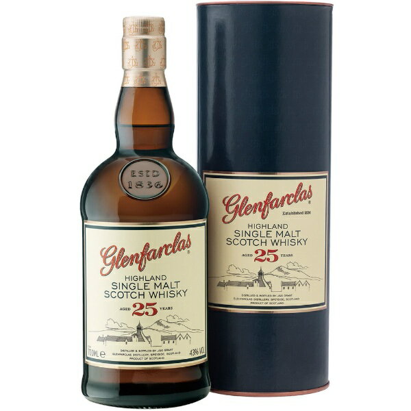 ウイスキー グレンファークラス 25年 700ml【ウイスキー】 【代金引換配送不可】