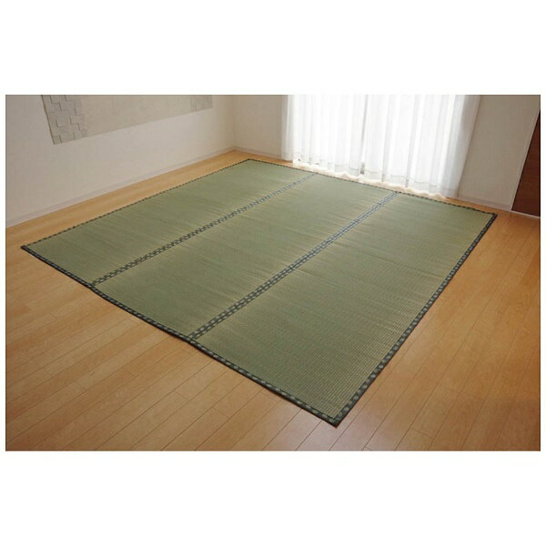 イケヒコ｜IKEHIKO ラグ い草 双目織「松」(352×352cm/ナチュラル)