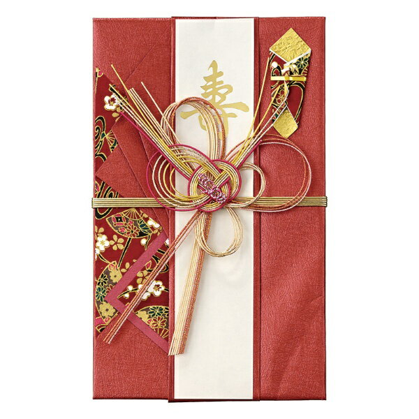 マルアイ｜MARUAI [祝儀袋] きらり 大金 赤 1枚 キ-658R