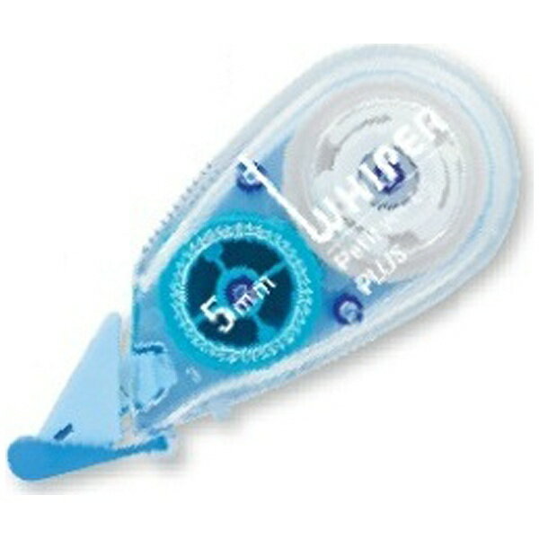 PLUS｜プラス [修正テープ] ホワイパープチ 新クリアカラー (ブルー/テープ幅：5mm) WH-815