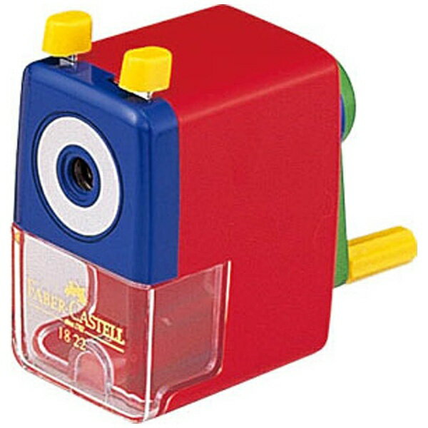 ファーバーカステル｜Faber-Castell 鉛筆削り 小 レッド TFC-182221 [手動タイプ]