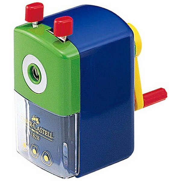 ファーバーカステル｜Faber-Castell はじめての鉛筆削り ブルー TFC-182851F [手動タイプ]