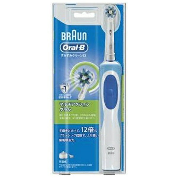 ブラウン　BRAUN 電動歯ブラシ Oral-B（オーラルB）すみずみクリーンEX D12013AE [回転式 /AC100V][D12013AE]