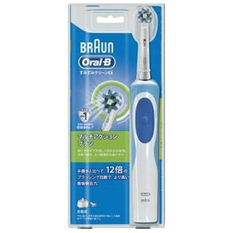 ブラウン　BRAUN D12013AE 電動歯ブラシ Oral-B（オーラルB）すみずみクリーンEX [回転式][D12013AE]