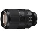 ソニー｜SONY カメラレンズ FE 70-300mm F4.5-5.6 G OSS ブラック SEL70300G ソニーE /ズームレンズ SEL70300G