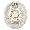 【最大2000円OFFクーポン 5/9 20:00～5/16 01:59迄】SEIKO CLOCK セイコー クロック RE601B 置き時計・掛け時計 茶メタリック 39×39×9.6cm アナログ からくり トリプルセレクション メロディ