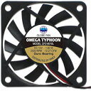 アイネックス｜ainex CFZ-6010LA Omega Typhoon 60mm 薄型 (ケースファン/60mm角/究極静音タイプ/3500RPM) CFZ6010LA