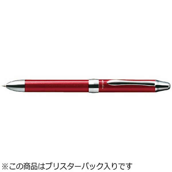ぺんてる｜Pentel ビクーニャEX1シリーズ 多機能ペン(パック入り) レッド XBXW1375B [0.7mm]
