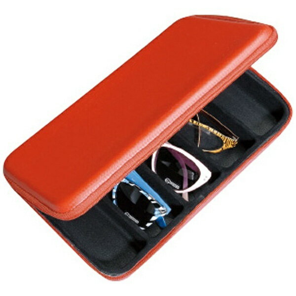 栄商会｜SAKAE 5本収納コレクションケース D-65 OPT-BOX5PU レッド