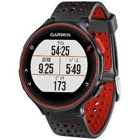 GARMIN｜ガーミン GPSマルチスポーツウォッチ 「ForeAthlete235J」 37176H （BlackRed） 010-03717-6H [正規品][37176H][37176H]