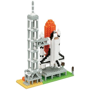 カワダ ナノブロック NBH-131 スペースシャトル発射台