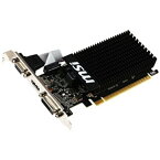 MSI｜エムエスアイ グラフィックボード NVIDIA GeForce GT 710搭載 PCI-Express　MSI GT 710 2GD3H LP［2GB/GeForce GTシリーズ］【バルク品】 [GT7102GD3HLP]