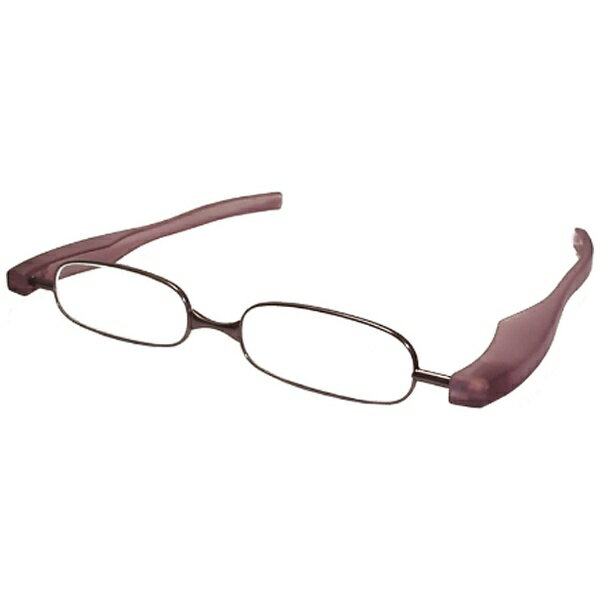 銀河｜GALAXY 折りたたみ老眼鏡 ポッドリーダー スマート（+2.00） パープル