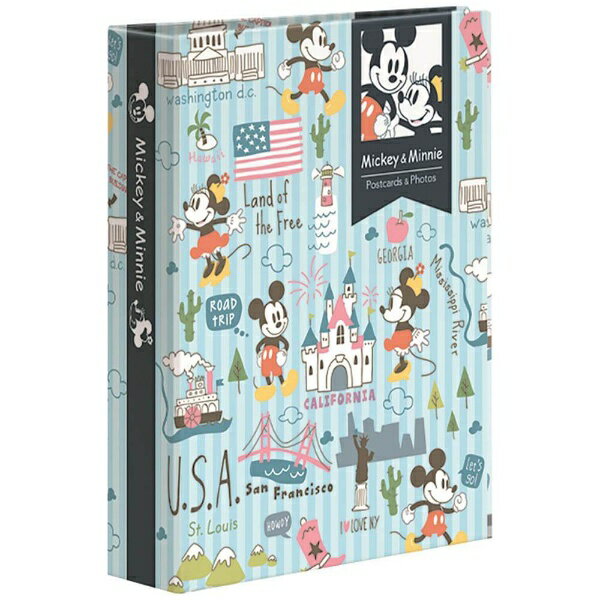 나카바야시｜Nakabayashi 포켓앨범(KG판 1단 40장 수납/미키&미니) 1PK-40-7-1[1PK4071]