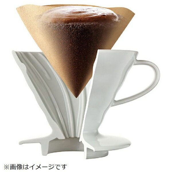 ハリオ｜HARIO V60用ペーパーフィルター03 W 40枚 ホワイト VCF-03-40W[VCF0340W]