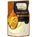 P&G｜ピーアンドジー HAIR RECIPE（ヘアレシピ）ハニーアプリコット エンリッチ モイスチャーレシピ トリートメント つめかえ用 330g〔トリートメント〕