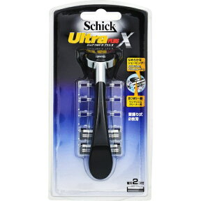 シック｜Schick Schick（シック） ウルトラプラスX ホルダー 替刃2コ付 〔ひげそり〕