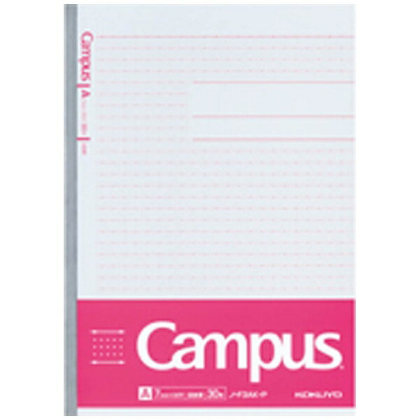 KOKUYO｜コクヨ Campus(キャンパス) ドット入り理系線 ノート(作図ドット入り) ピンク F3AKN-P [セミB5・B5 /7mm(A罫) /ドット入り罫線]