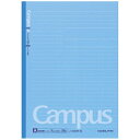 コクヨ｜KOKUYO Campus(キャンパス) ノート(カラー表紙) 青 3CAT-B セミB5 B5 /7mm(A罫) /ドット入り罫線