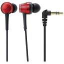 オーディオテクニカ｜audio-technica イヤホン カナル型 ATH-CKR70RD ブリリアントレッド φ3.5mm ミニプラグ ATHCKR70RD rb_cpn 