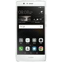 【送料無料】 HUAWEI P9Liteホワイト　「VNS-L22-WHITE」 Android 6.0・5.2型・メモリ/ストレージ：2GB/16GB NanoSIM×2　SIMフリースマートフォン