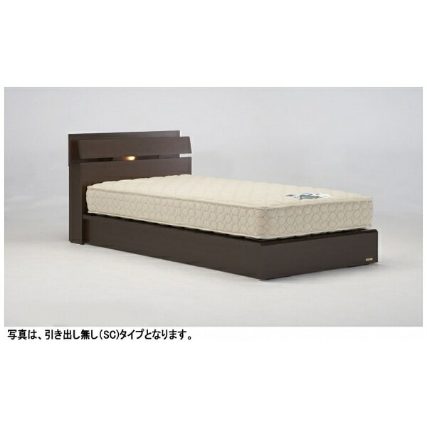 フランスベッド｜FRANCEBED 収納なし ネクストランディ 904C-LG［レッグ/スノコ床板］(ワイドダブルロングサイズ/ネクストウォールナット) フランスベッド 