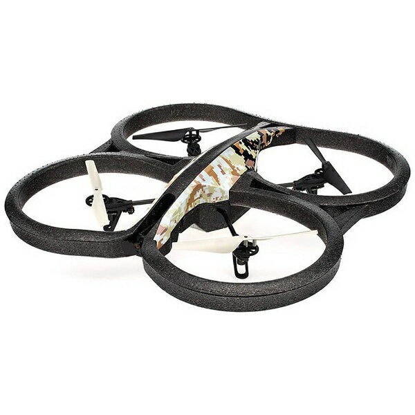 PARROT　パロット 【ドローン】AR.Drone 2.0 Elite Edition（AR.ドローン 2.0 エリートエディション／サンド） HDカメラ付 クワッドコプター　PF721930T[ドローン カメラ付き]
