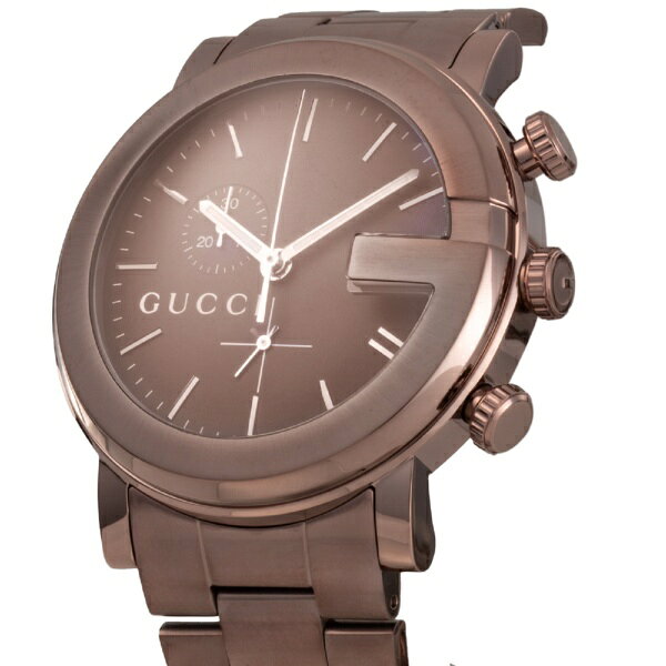 楽天ビック(ビックカメラ×楽天)のGUCCI｜グッチ Gクロノ [G-Chrono] 2年保証 ブラウン YA101341 [並行輸入品]｜アングル2