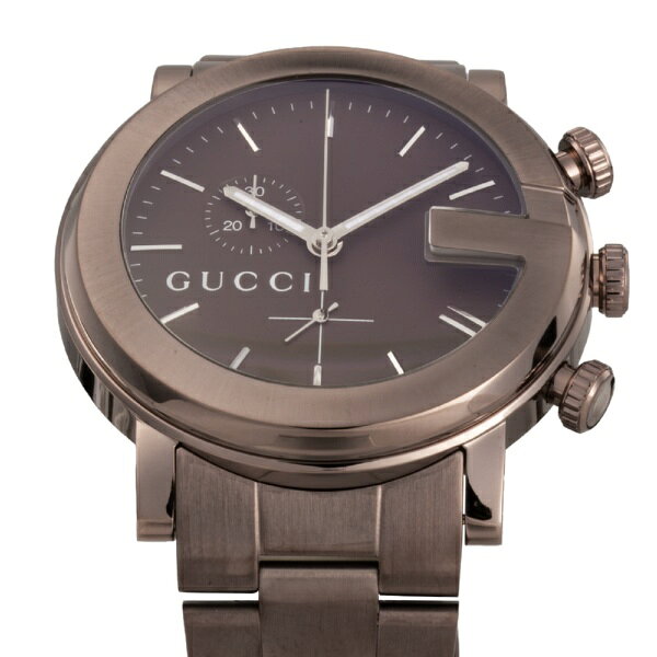 楽天ビック(ビックカメラ×楽天)のGUCCI｜グッチ Gクロノ [G-Chrono] 2年保証 ブラウン YA101341 [並行輸入品]｜アングル3