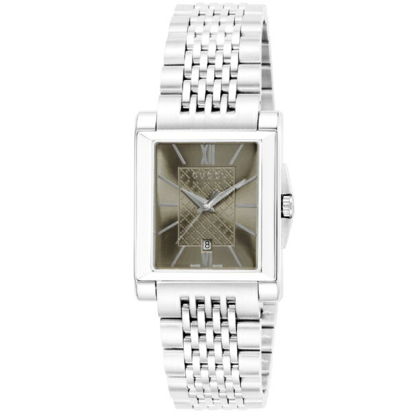 GUCCI｜グッチ レクタングル [Rectangle] 2年保証 ブラウン YA138504 [並行輸入品]