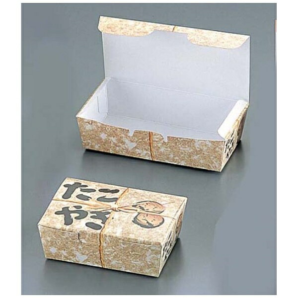 水野産業｜Mizuno Sangyo たこ焼きBOX 縄（100枚入） 184379 大 ＜GTK7301＞[GTK7301]