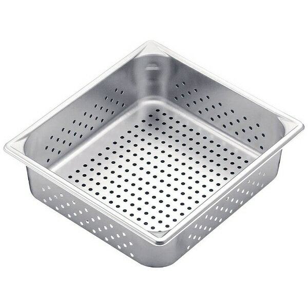 ヴォルラース｜VOLLRATH ヴォルラース 18-6スーパーパンSP5 穴明2/3 100mm30143 ＜ASCB508＞[ASCB508]