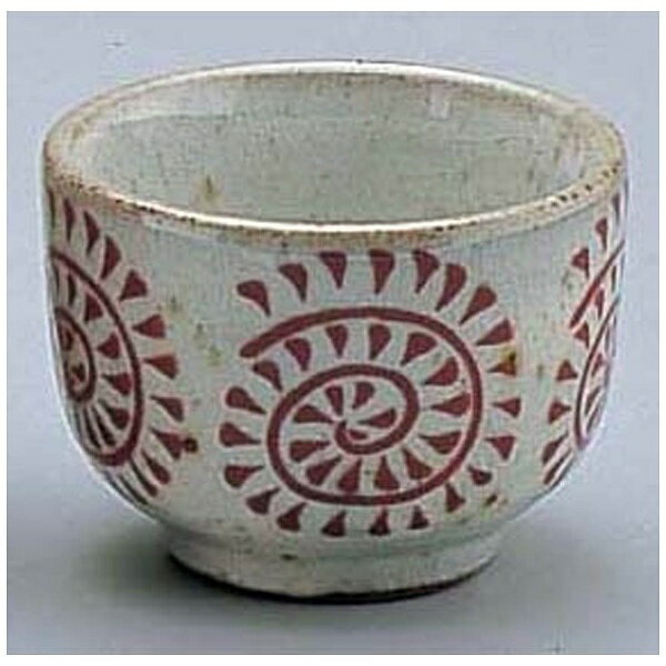 エムズジャパン 朱タコ唐草ぐい呑 D02-37 ＜RGI5301＞[RGI5301]