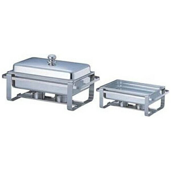 KINGO｜キンゴー KINGOステン角チェーフィングデッシュ 2102-2 1/2タイプ ＜NTEF902＞[NTEF902]