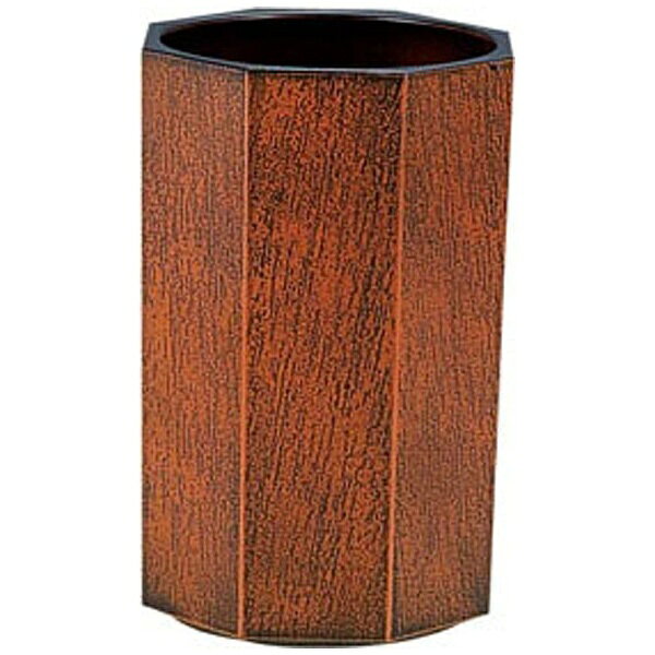 Wooden - 福井クラフト｜Fukui Craft 八角木目箸立て （小） 栃天黒（ABS） 45001030 ＜RFKJ701＞[RFKJ701]