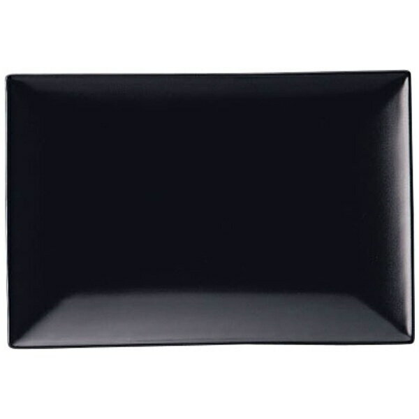 ミヤザキ食器｜MIYAZAKI スパッツィオ レクタンギュラープレート黒 （M）9インチ ＜RSP5001＞[RSP5001]