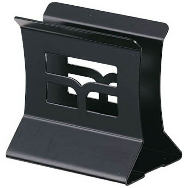 スチール製の丈夫なブックスタンドです。上部が外側に広がったデザインで、本を出し入れしやすく、熱にも強いのが特徴です。シンプルで様々な場所で使えます。