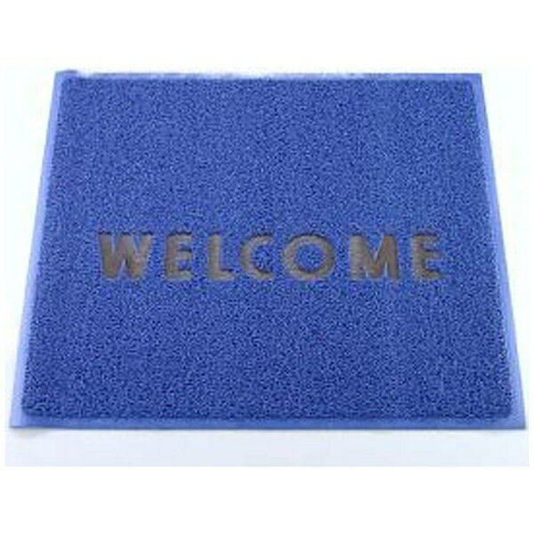 3Mジャパン｜スリーエムジャパン 3M 文字入マット WELCOME 青 ＜KMT1314A＞[KMT1314A]
