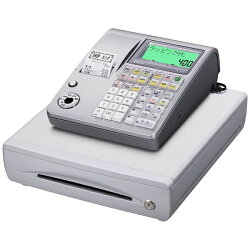 【2016年08月12日発売】【送料無料】カシオ電子レジスターTE-400SRL(シルバー)