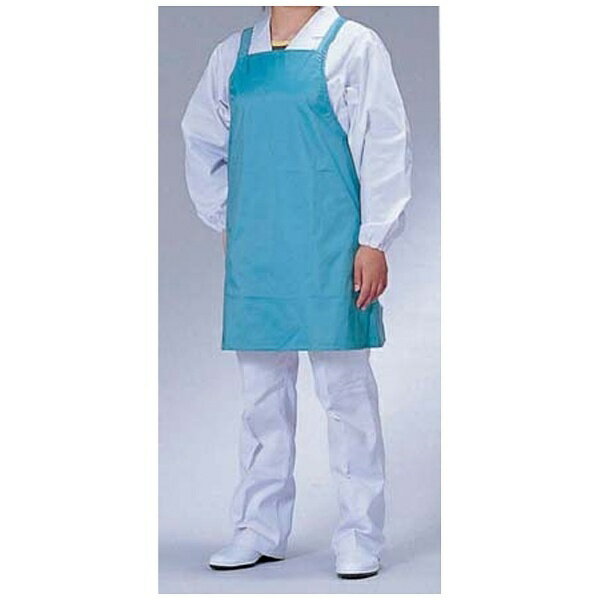 Sommelier Aprons - 福田商店 らくらくドライエプロン (下処理用) D-2 グリーン ＜SEP8001＞[2228590]