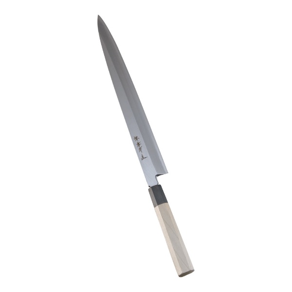 青木刃物製作所｜AOKI-HAMONO SEISAKUSYO 堺孝行 シェフ和包丁 銀三鋼 正夫 33cm ＜ASE01006＞[ASE01006]