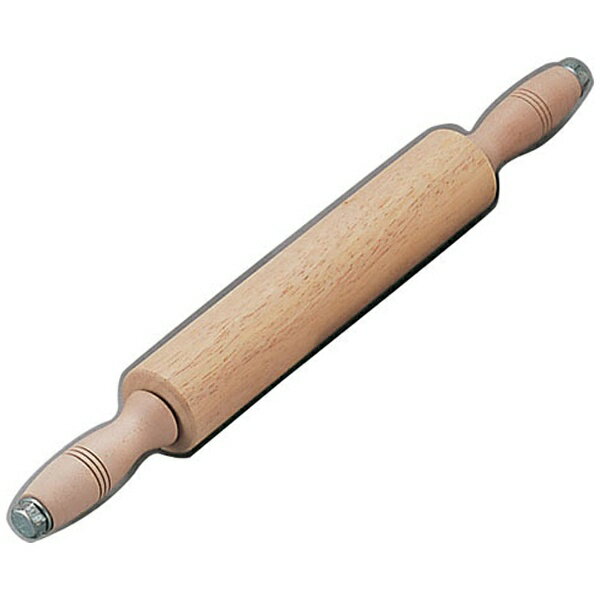 雅漆工芸｜MIYABI URUSHI KOGEI 木製ローラー式めん棒 太型(ミズメ材) φ60×240mm ＜WMV03062＞[WMV03062]