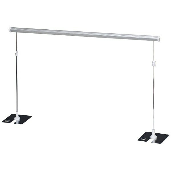 友屋｜tomoya レール式POPスタンド ベースタイプ片面 1200 クローム ＜PPTF404＞[PPTF404]