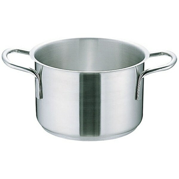 遠藤商事｜Endo Shoji ムラノ インダクション18-8半寸胴鍋 (蓋無)60cm ＜AHVA310＞ [IH対応][AHVA310]