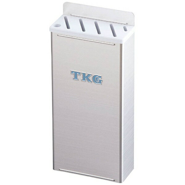 遠藤商事｜Endo Shoji TKG18-8プラ板付カラーナイフラック 小 Aタイプ 白 ＜AHU651＞[AHU651]